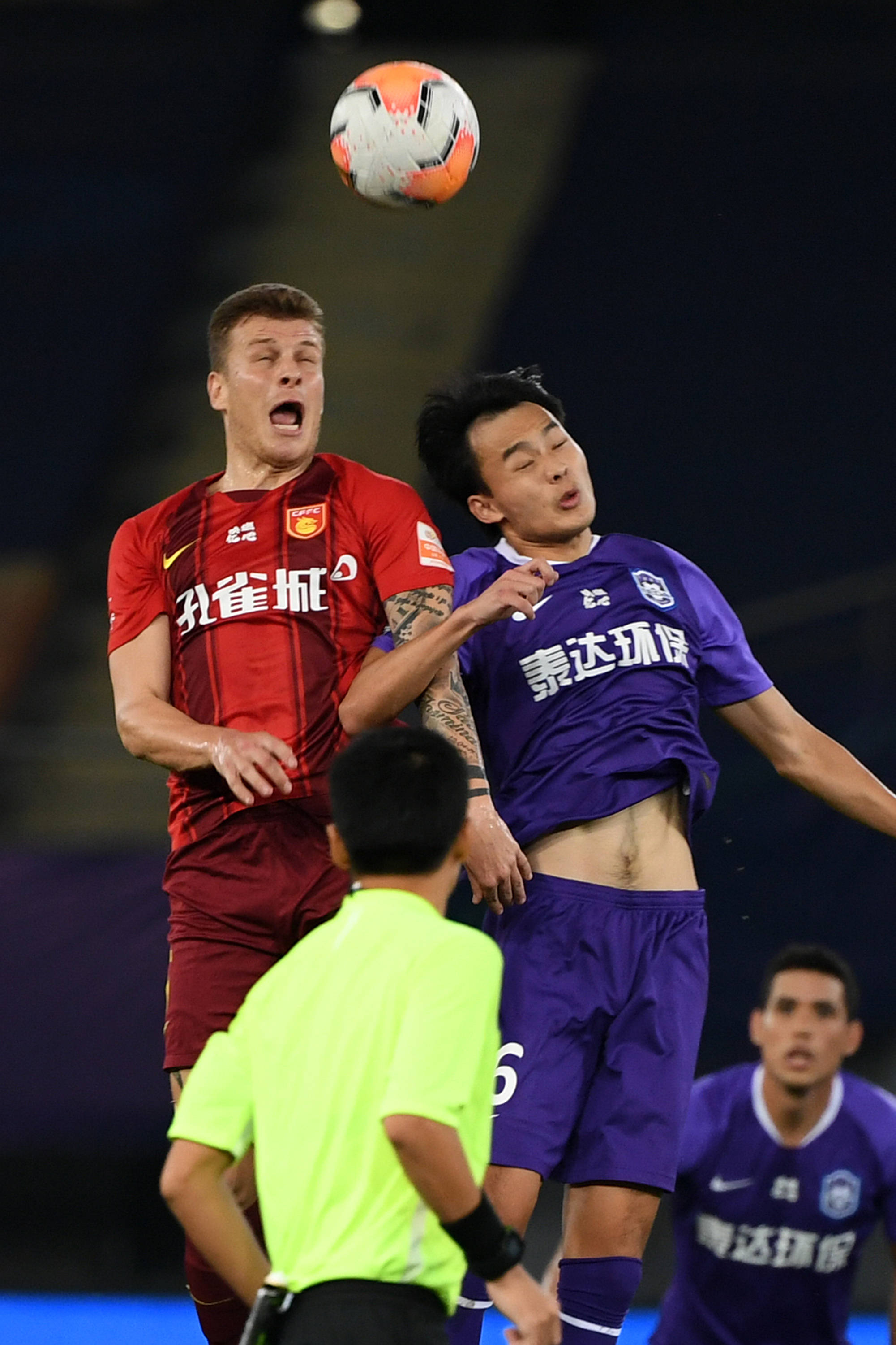 华夏幸福主场击败富力,全取三分稳居中超中游 华夏幸福主场击败富力,全取三分稳居中超中游