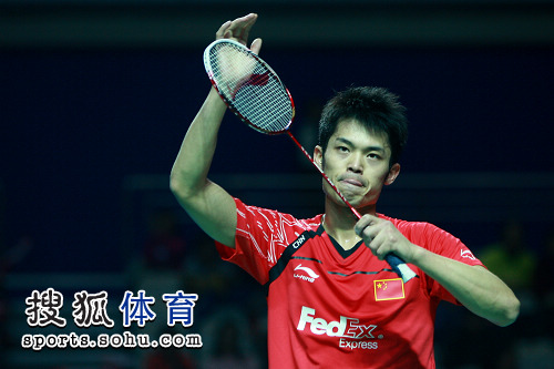 足球明星林丹将晋级